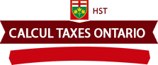 sales tax Ontario